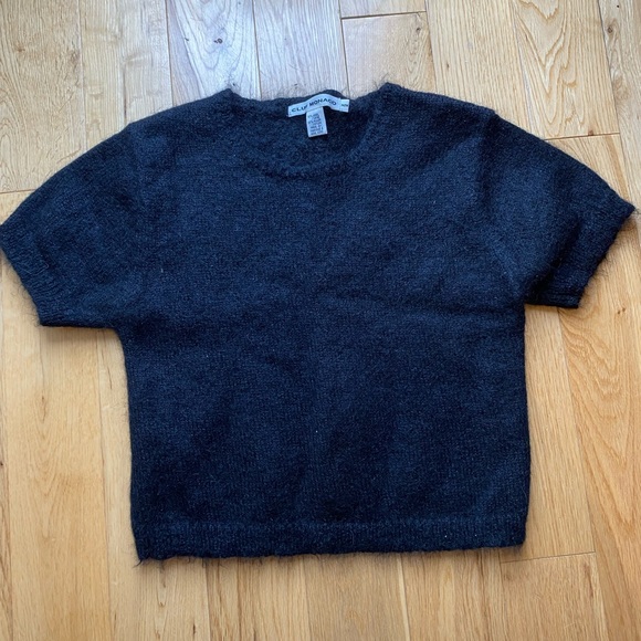 Club Monaco wool blend cropped sweater - Picture 1 of 2